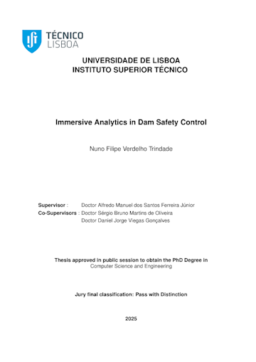 Immersive Analytics in Dam Safety Control