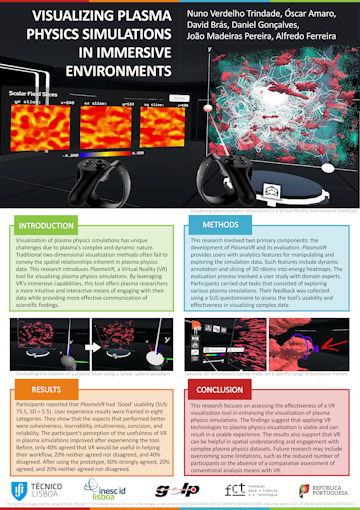 Visualizing Plasma Physics Simulations in Immersive Environments (Poster)