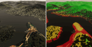 Visualizing Flood Impacts in Immersive Environments