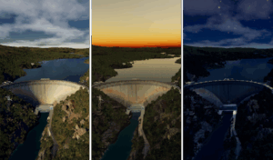 Photorealism and Temporal Dynamics for Immersive Visualization of Civil Structures