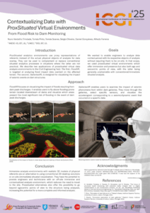 Contextualizing Data with ProxSituated Virtual Environments: From Flood Risk to Dam Monitoring